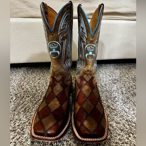 Twisted X Men’s Hooey Boot – Bomber Patch/Bomber MHY0024 Cowboy Boots